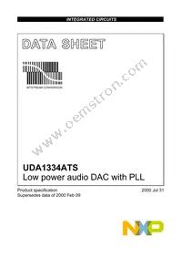 UDA1334ATS/N2,112 Cover