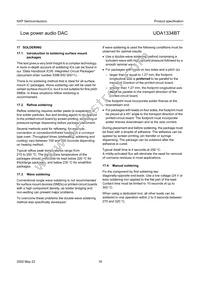 UDA1334BT/N2 Datasheet Page 18