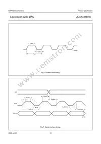 UDA1334BTS/N2 Datasheet Page 15