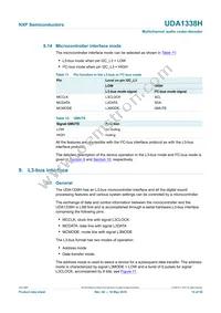 UDA1338H/N1 Datasheet Page 15