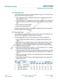 UDA1338H/N1 Datasheet Page 18