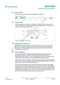 UDA1338H/N1 Datasheet Page 20