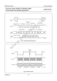 UDA1341TS/N1 Datasheet Page 13