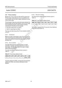 UDA1342TS/N1 Datasheet Page 18