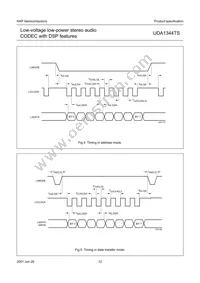 UDA1344TS/N2 Datasheet Page 12