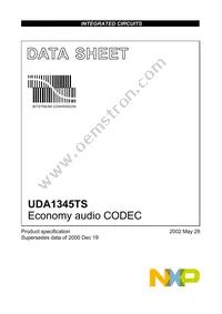 UDA1345TS/N2,112 Cover
