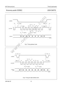 UDA1345TS/N2 Datasheet Page 14