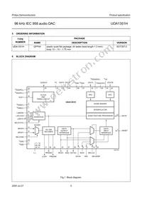 UDA1351H/N1 Datasheet Page 5