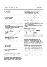 UDA1351H/N1 Datasheet Page 16