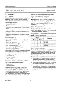 UDA1351TS/N1 Datasheet Page 12