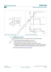 UDA1384H/N1 Datasheet Page 11