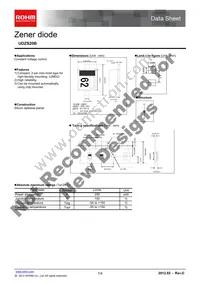 UDZSTE-1720B Datasheet Cover