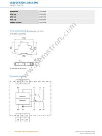 UE10-2FG3D0 Datasheet Page 4