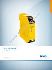 UE10-3OS2D0 Datasheet Cover