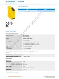 UE11-4DX2D30.5 Datasheet Page 2