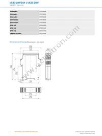 UE23-2MF2A4 Datasheet Page 4