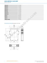 UE23-2MF2D3 Datasheet Page 4