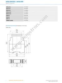 UE42-2HD2D2 Datasheet Page 4
