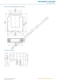 UE43-2MF3D2 Datasheet Page 5