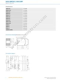 UE43-3MF2A3 Datasheet Page 4