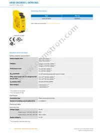 UE45-3S13D33 Datasheet Page 2