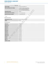 UE48-2OS2D2 Datasheet Page 4