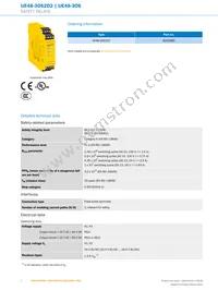 UE48-3OS2D2 Datasheet Page 2