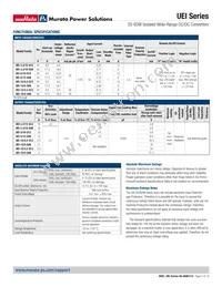 UEI-15/3.3-Q12N-C Datasheet Page 3