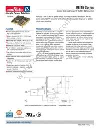 UEI15-150-Q12N-C Datasheet Cover