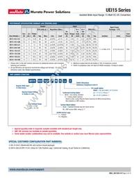 UEI15-150-Q12N-C Datasheet Page 2