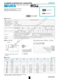 UES1C102MHM1TN Datasheet Cover