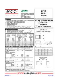 UF1M-TP Datasheet Cover