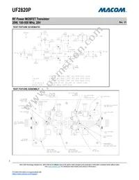 UF2820P Datasheet Page 3