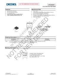 UF5A600D1-13 Datasheet Cover