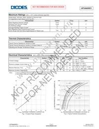 UF5A600D1-13 Datasheet Page 2