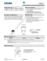 UF5JD1-13 Datasheet Cover