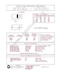 UFS130JE3/TR13 Datasheet Cover