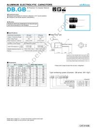 UGB1H3R3KHM Datasheet Cover