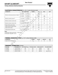 UH10FT-E3/4W Datasheet Page 2
