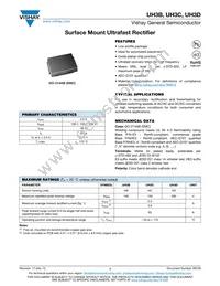 UH3D-E3/57T Datasheet Cover