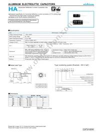 UHA1H6R8MHD Datasheet Cover