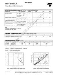 UHF8JT-E3/45 Datasheet Page 2