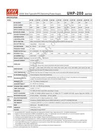 UHP-200-4.5 Datasheet Page 2