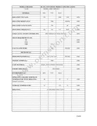 UHR-30184 Datasheet Page 2