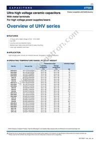 UHV-5A Datasheet Page 3
