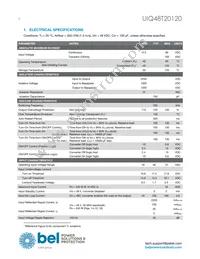 UIQ48T20120-NDA0G Datasheet Page 2