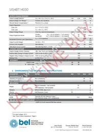 UIS48T14050-NDA0G Datasheet Page 3