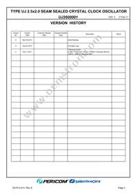 UJ2600001 Datasheet Page 2