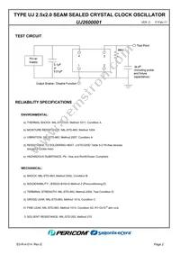 UJ2600001 Datasheet Page 4