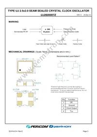 UJ2600007Z Datasheet Page 5